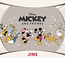 「JINS / Disneyモデル」2024年新作アイウエア　3月7日（木）より続々登場！[JINS]