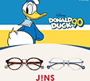 JINSにドナルドダックデザインのメガネが6月8日に登場！[JINS]