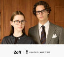 メガネブランド「Zoff」×「UNITED ARROWS」2025秋冬 