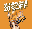 対象商品が一律20%OFF！「JINS AUTUMN SALE」スタート！